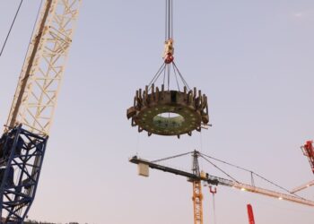 Akkuyu NGS’nin 2 No’lu Ünitesinde Yer Alacak Konsol Kirişinin Montajı Tamamlandı