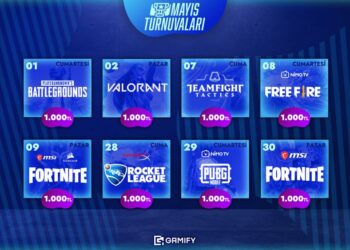 Gamify Mayıs 2021 Turnuva Takvimi Açıklandı