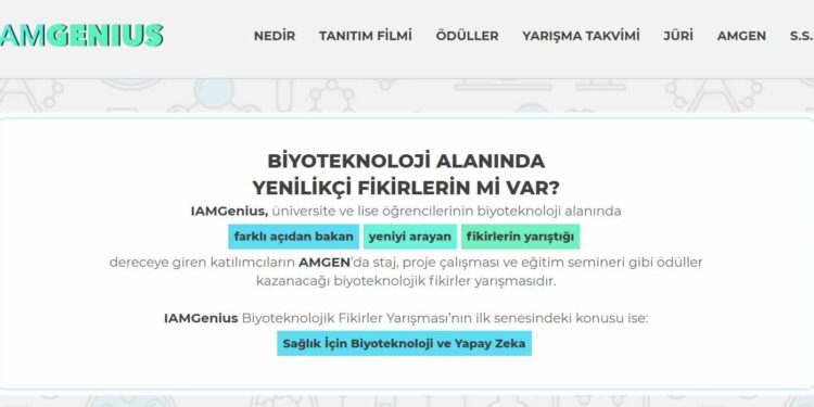 Amgen Gençlerin Biyoteknolojik Fikirlerini Ödüllendiriyor
