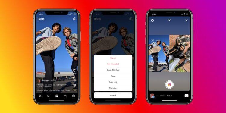 Instagram, Reels İçin Remix Özelliğini Kullanıma Sundu