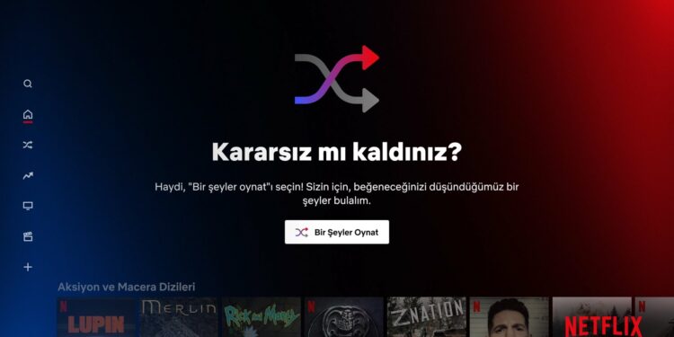 Netflix “Kararsızlar” için “Bir Şey Oynat” Özelliği Duyurdu