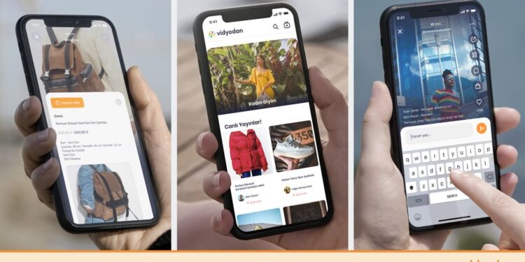 Vidyodan İle Canlı Yayında Alışveriş Keyfi Başlıyor