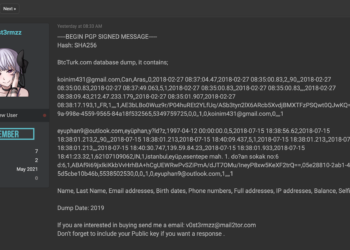 BTCTurk Müşteri Veri Tabanı mı Sızdı?