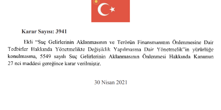 Kripto Para Borsaları, Artık Kara Para Aklama ve Terörün Finansmanını Önlemekten Sorumlu