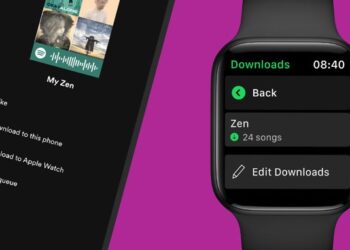 Çevrimdışı ve Telefonsuz Bir Audio Deneyimi İçin Spotify, Apple Watch’a “İndir” Özelliğini Getiriyor
