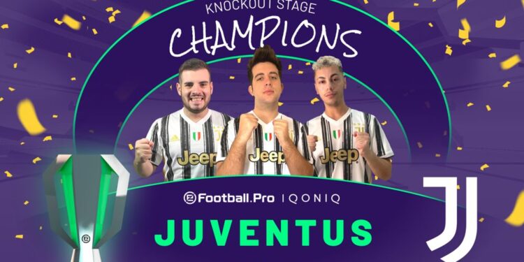 eFootball.Pro IQONIQ 2020/21 Sezonu Şampiyou Juventus