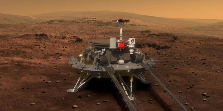 Mars’taki incelemelerini sürdüren Zhurong 509 metreyi geçti