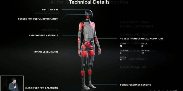 Elon Musk, İnsansı Robot olan “Tesla Bot”u Tanıttı