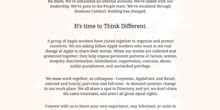 Apple Çalışanları #AppleToo Başlığı Altında Örgütleniyor