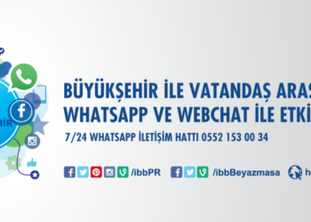İBB’nin Whatsapp Hattı Hizmette