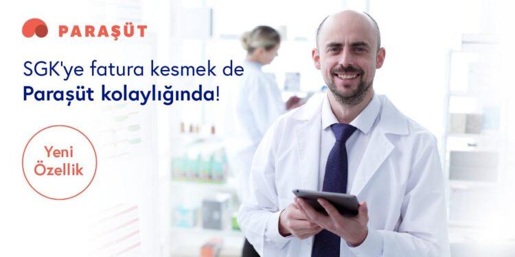 Paraşüt’e SGK’ye E-fatura Kesme Özelliği Geldi