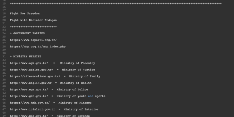 Anonymous, Sosyal Medya Düzenlemeleri Üzerine #OpTurkey İlan Etti