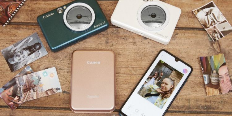 Canon’dan Yeni 2’si 1 Arada Şipşak Fotoğraf Makinesi ve Yazıcı: Zoemini S2