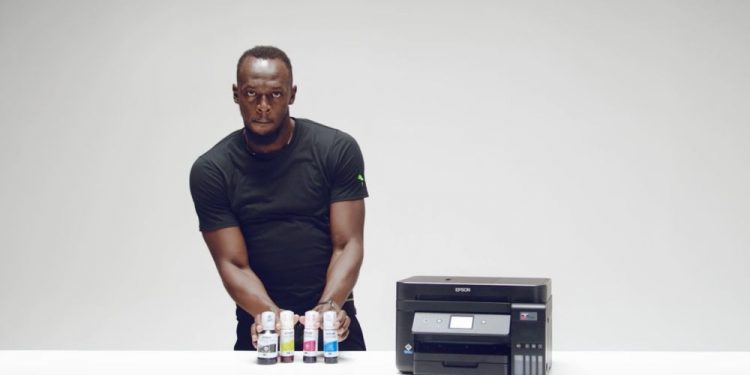 Epson, %90 Tasarruflu Yazıcıyı Dünyanın En Hızlısı Usain Bolt İle Tanıtacak