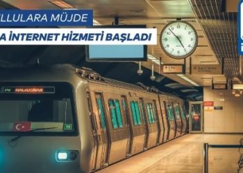 İBB Metrosuna ‘İnternet’ Geldi
