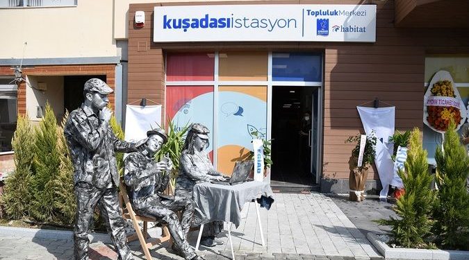 “Kuşadası İstasyon”, Facebook, TOBB, ICC, Habitat Derneği, ve Kuşadası Belediyesi İş Birliği ile Açıldı