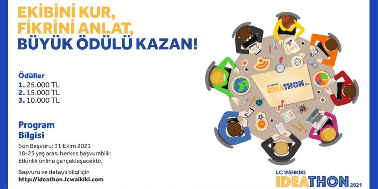 LC Waikiki’den Fikir Geliştirme Yarışması: E-Ticaret Ideathon İçin Başvurular Başladı