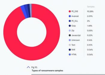 Google VirusTotal’a Göre Fidye Saldırılarının % 95’inin Hedefi Windows