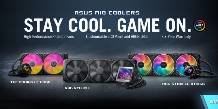 ASUS AIO Soğutucular, 12. Nesil Intel Core İşlemcileri Destekliyor