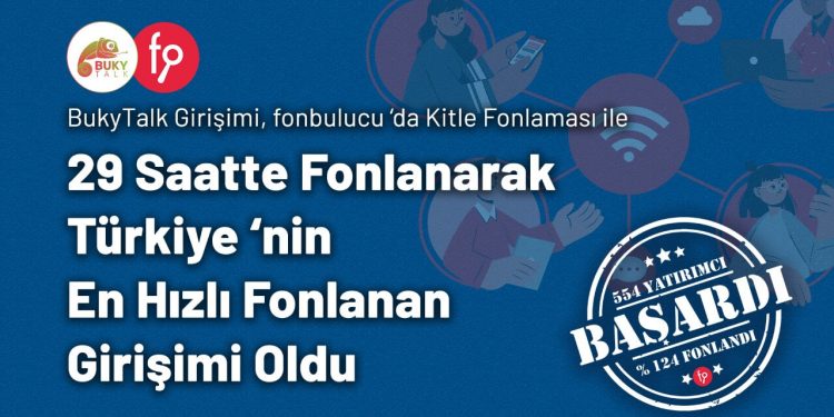 Bukytalk Türkiye’nin En Hızlı Fonlanan Girişimi Olarak Rekor Kırdı