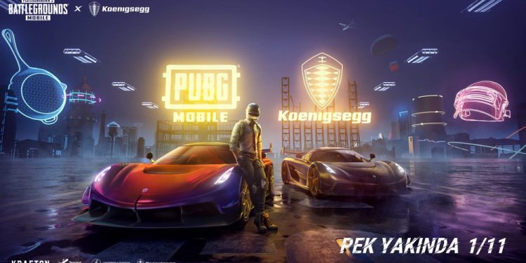 PUBG MOBILE, Süper Araç Üreticisi Koenigsegg İşbirliğine Gidiyor