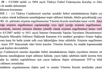 TFF’ye Sınırsız Site Engelleme Hakkı, Exxen Çabasıyla mı Verildi?