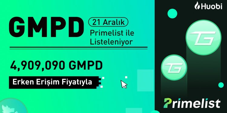 Huobi Primelist, GamesPad’in Token’ı GMPD’yi Listeleyecek