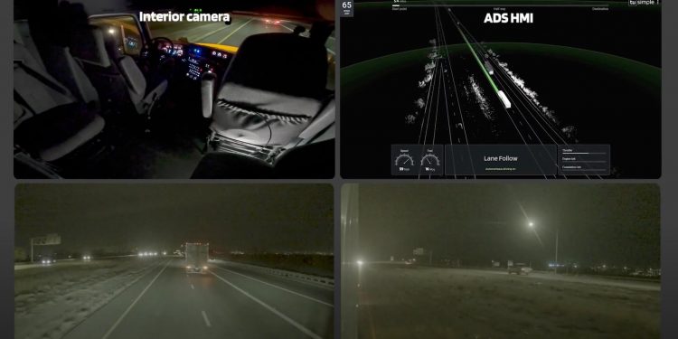Arizona’da Otonom Kamyonlar Otoyolda 130 Km’lik Testi Başarıyla Gerçekleştirdi