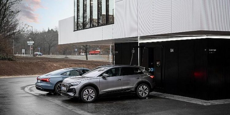 Audi Şarj Merkezi Konsepti Geliştirdi