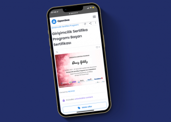DenizBank, Girişimcilik Programı Sertifikalarını NFT Olarak Dağıttı