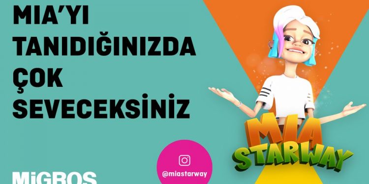 Migros’tan Perakende Sektörünün İlk Sanal Influencer’ı: Mia Starway