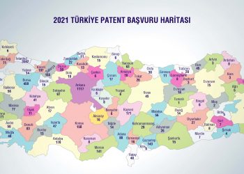 Türkiye’nin 2021 Yılı Marka ve Patent Başvuru Haritası Yayınladı