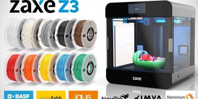 Zaxe’den Z3 Serisi 3D Yazıcılar İçin Endüstriyel Filament Dönemi