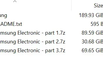 Lapsus$ Hackerları Samsung Kaynak Kodunu ve Verileri Sızdırdı