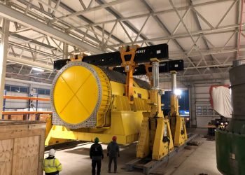 Akkuyu NGS’nin 1’inci Ünitesine Ait Turbo Jeneratörü Sahaya Ulaştı