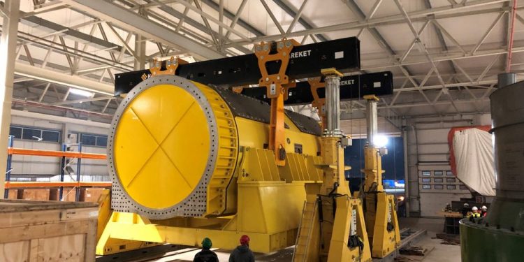 Akkuyu NGS’nin 1’inci Ünitesine Ait Turbo Jeneratörü Sahaya Ulaştı
