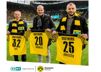 ESET ve Borussia Dortmund, İş Ortaklıklarını 2025 Yılına Kadar Uzattı