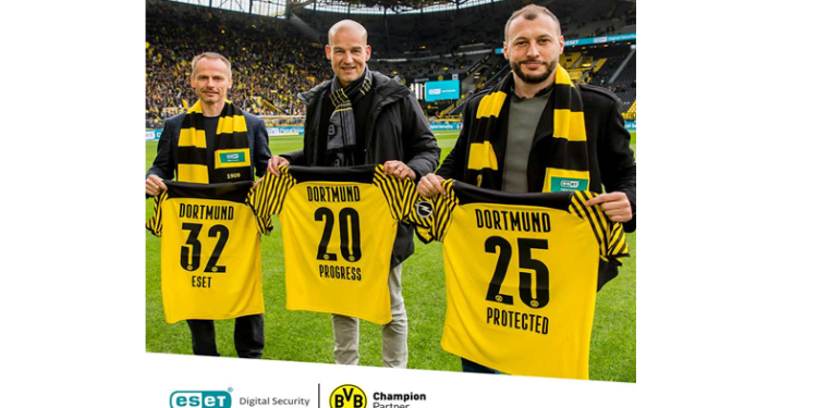 ESET ve Borussia Dortmund, İş Ortaklıklarını 2025 Yılına Kadar Uzattı