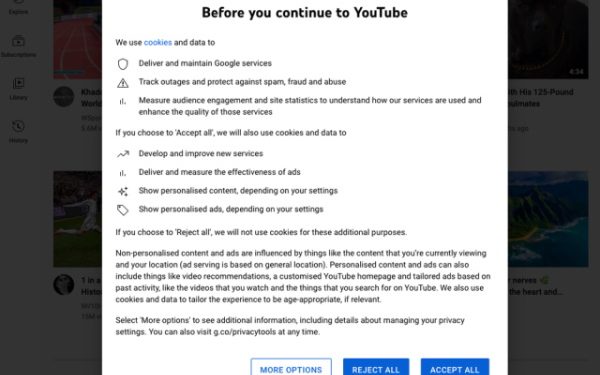 Google, Avrupa’da Tüm “Cookie”leri Tamamen Kapat Seçeneği Sunuyor