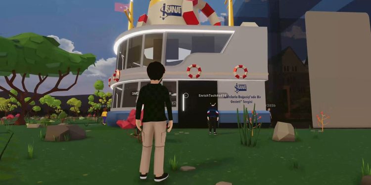 İş Sanat’ın Metaverse’teki Sergisi Devam Ediyor
