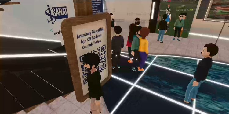 İş Sanat’ın Metaverse’teki Sergisi Devam Ediyor