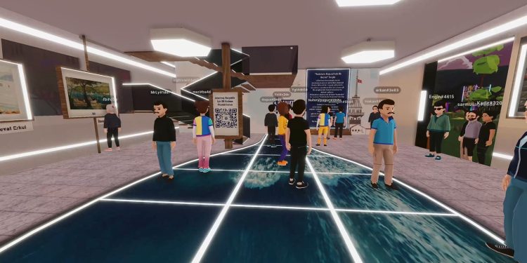 İş Sanat’ın Metaverse’teki Sergisi Devam Ediyor