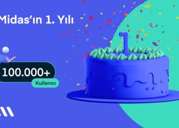 Türk Fintech Midas Birinci Yılında 100.000 Kullanıcıya Ulaştı