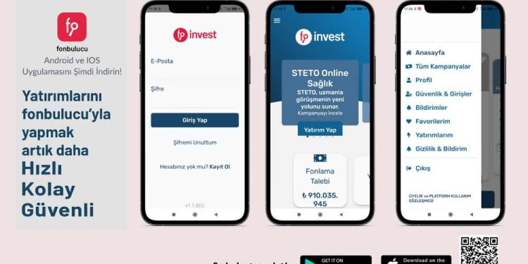 Türkiye’nin İlk Mobil Kitle Fonlama Uygulaması Hayata Geçti