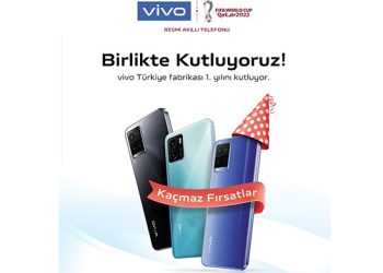 Vivo Türkiye Fabrikası 1. Yılını Kaçırılmayacak Fırsatlar İle Kutluyor