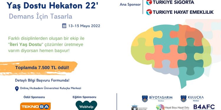 Türkiye’de Alanında İlk Kez Düzenlenen Hekaton Yarışmasının Teması: “Demans için Tasarla”