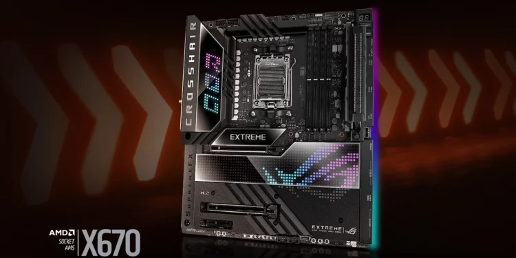 ASUS Republic of Gamers, ROG Crosshair X670E Extreme Anakartı Duyurdu