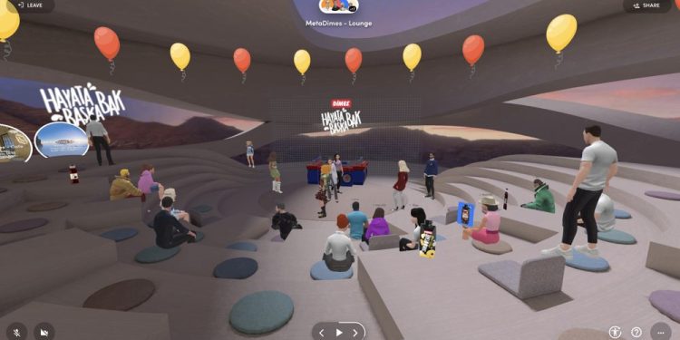 DİMES Çalışanları Metaverse Partisinde Bir Araya Geldi