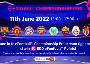 eFootball™ Championship Pro 2022’ye Katılacak 8 Kulüp Açıklandı