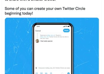 Twitter ‘Circle (Çember)’ Özelliğini Test Ediyor